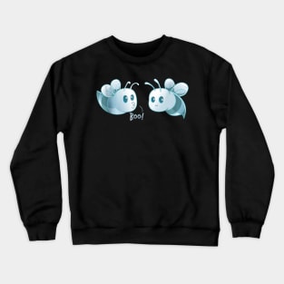 Boo Bees T Shirt Halloween Ghost Bee Here for the Boos Crewneck Sweatshirt